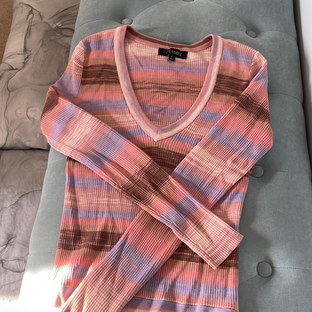 Intermix multicolor bodysuit.